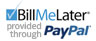 Bill Me Later Through PayPal